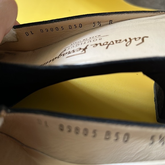 EUC Salvatore Ferragamo Kitten Heels - Picture 3 of 7